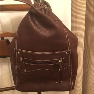 Tignanello leather backpack